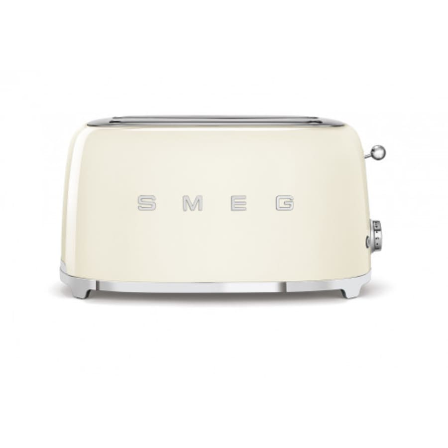 Smeg Brauðrist fyrir 4 sneiðar - Kremuð