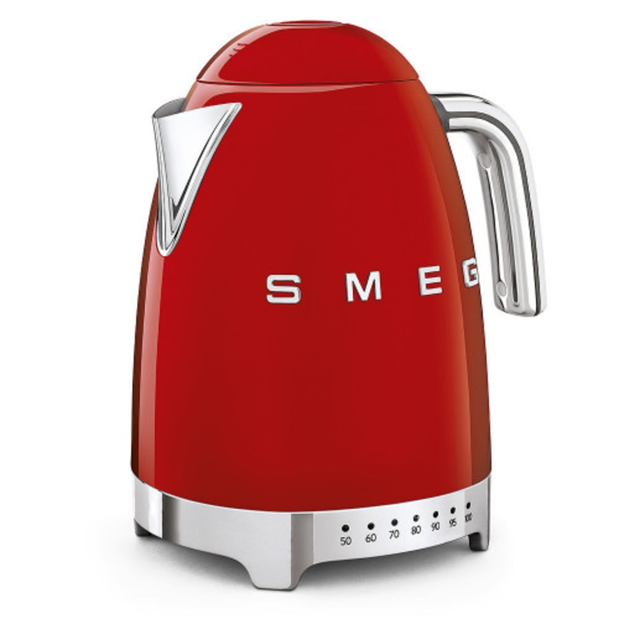 Smeg hraðsuðuketill með hitastýringu - Rauður