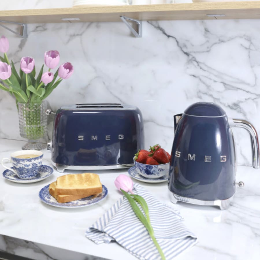 Smeg Hraðsuðuketill Navy Blár