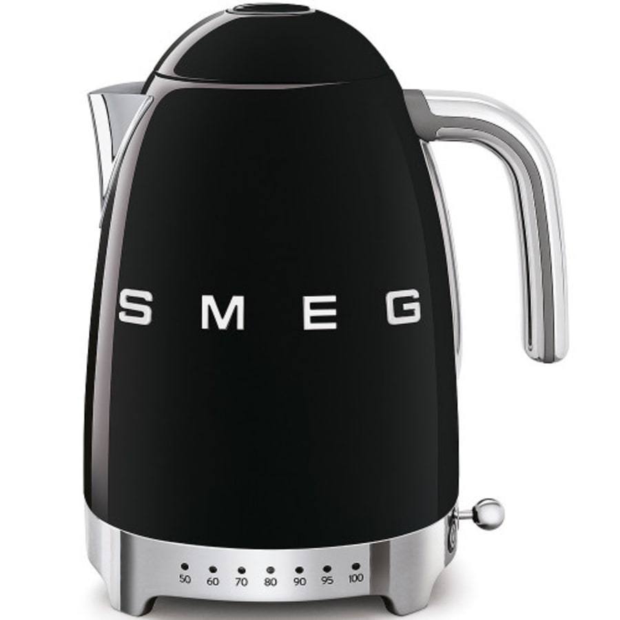 Smeg hraðsuðuketill Svartur með hitastýringu