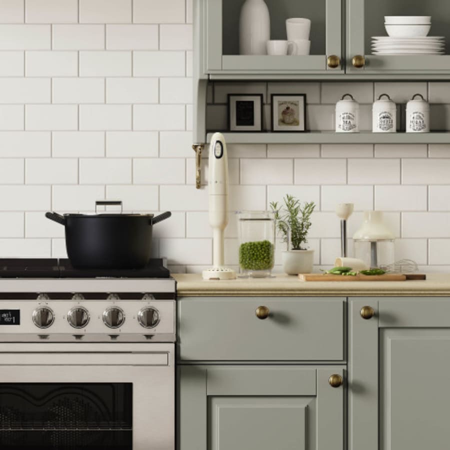 Smeg töfrasproti kremaður með aukahlutum