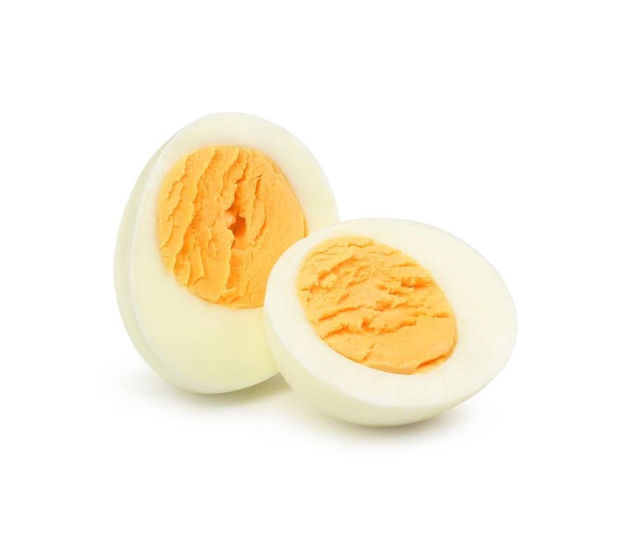 Soðin egg skurnlaus 10,5kg/stk
