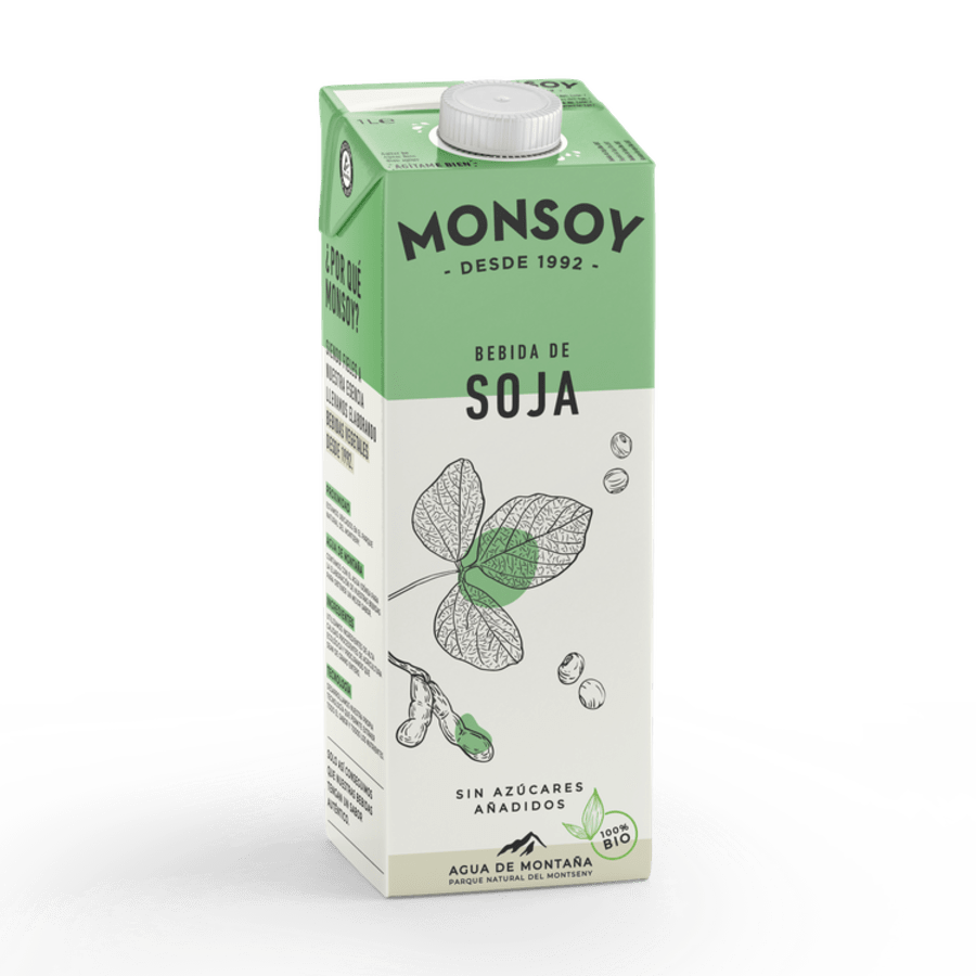 Soyamjólk Monsoy lífræn 1ltr