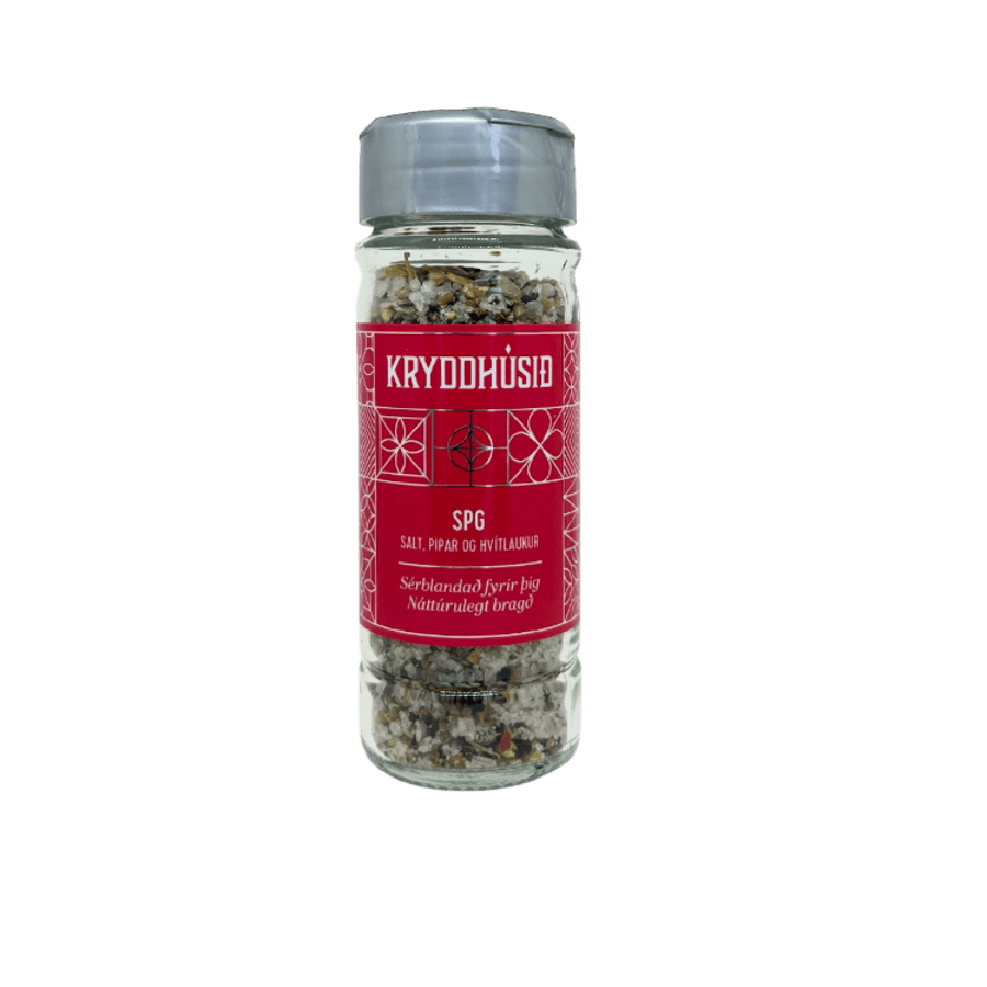 SPG – Salt, pipar, hvítlaukur 60gr (10)