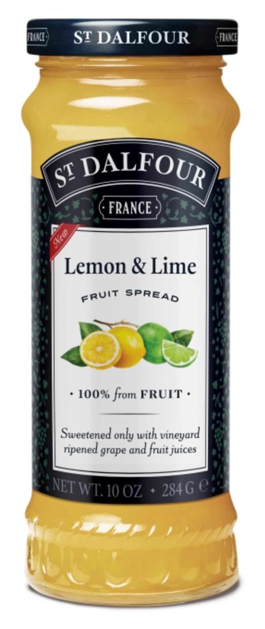 St.Dalfour Sítrónu- og limemarmelaði 284g