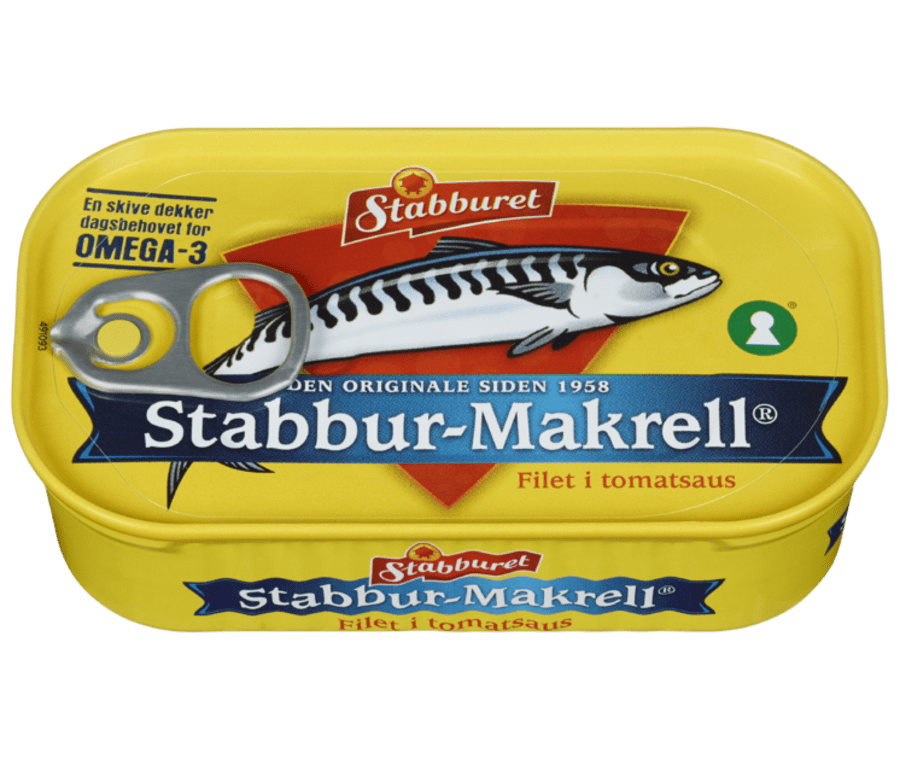 Stabbur Makríll Fillet í tómat 110g (20)