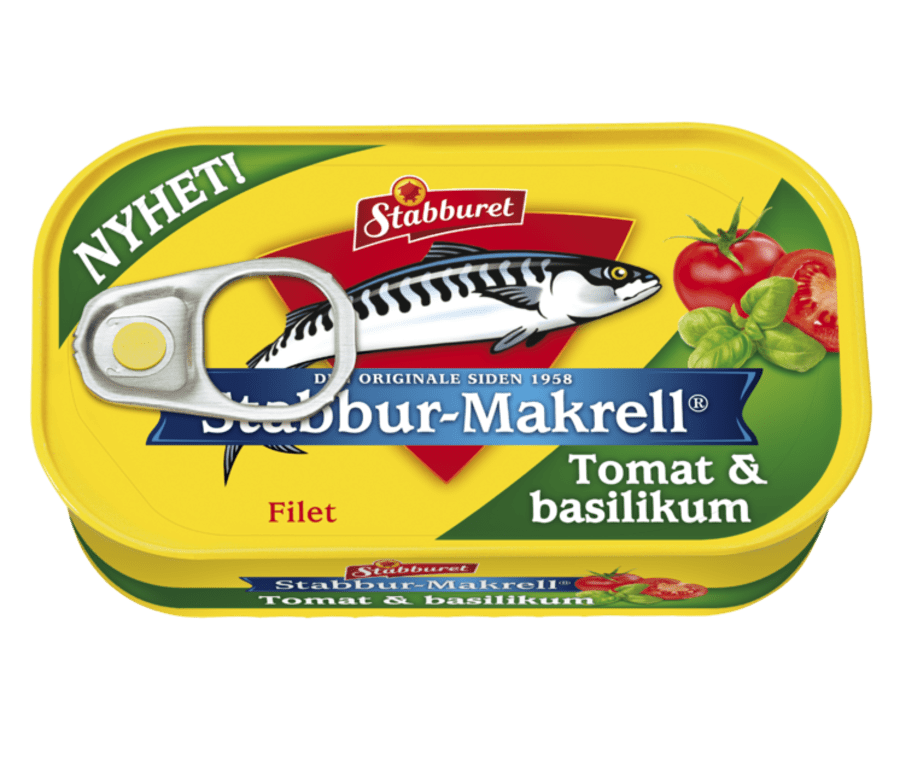 Stabbur Makríll Tómat og basil 110gr. (X20)