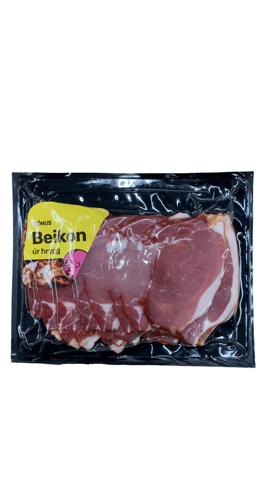 Stjörnugrís Beikon úr hryggfilé 375 g