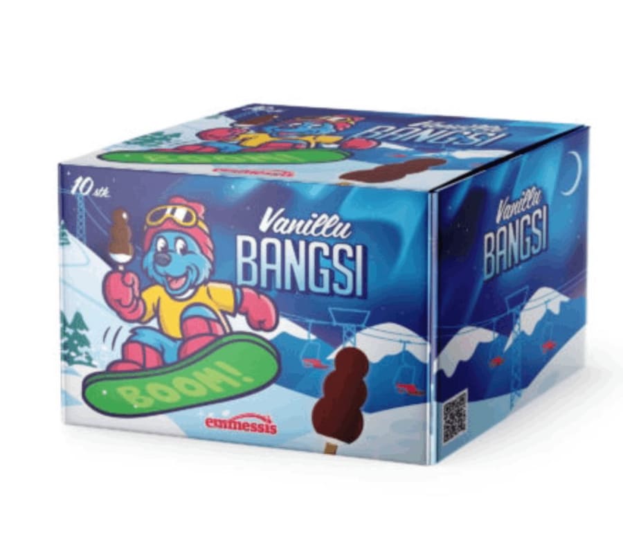 Emmessís vanillu bangsar 10 stk