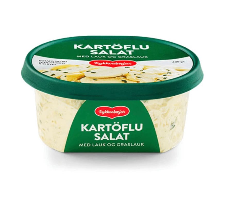 Þykkvabæjar hrásalat m/ lauk og graslauk 400 gr