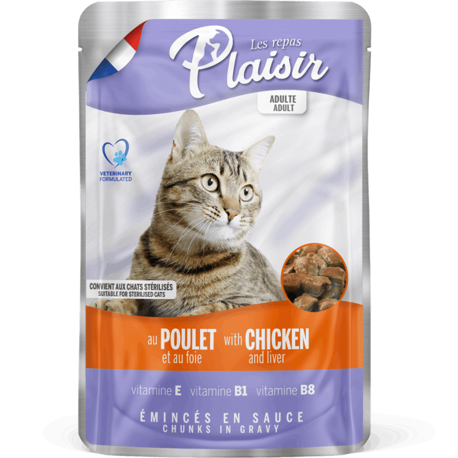Plaisir 100 gr kjúklingr/lifur