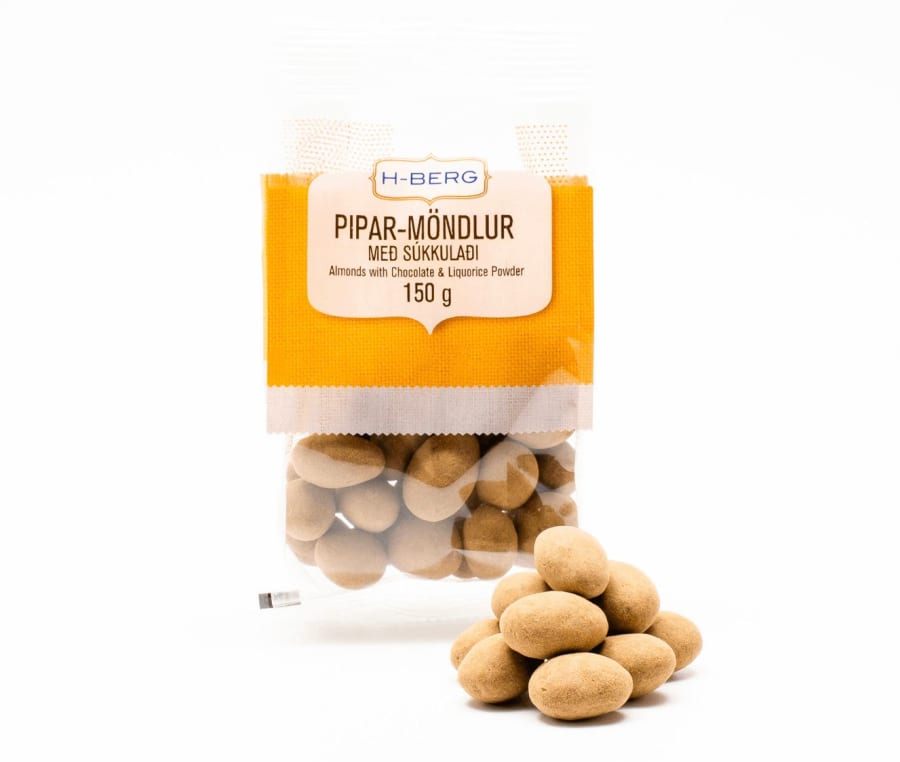 H-Berg piparmöndlur 150 gr