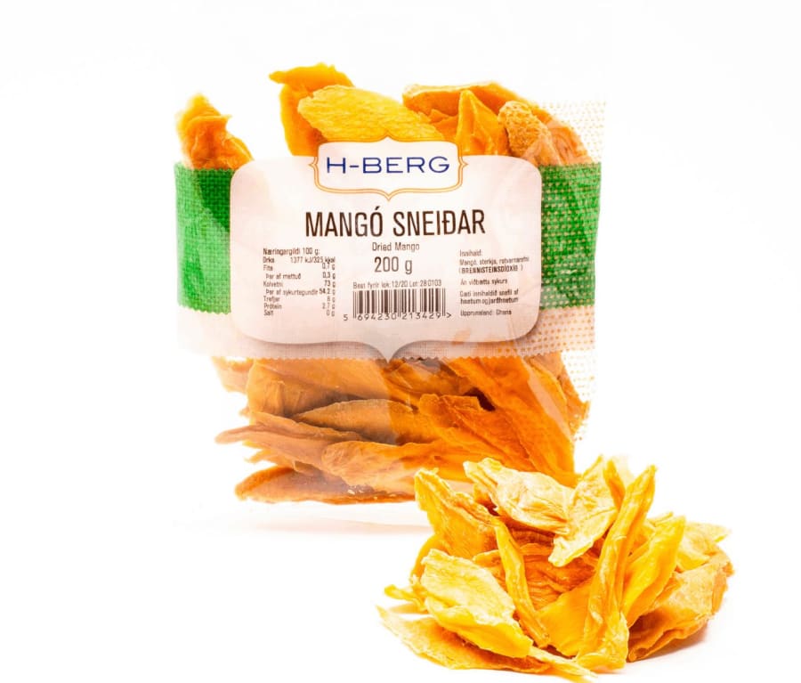 H-Berg mangó sneiðar 200 gr