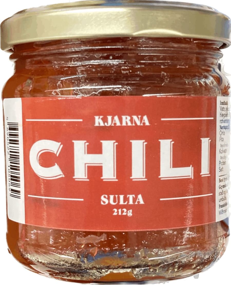 Kjarna sulta chili 212 gr