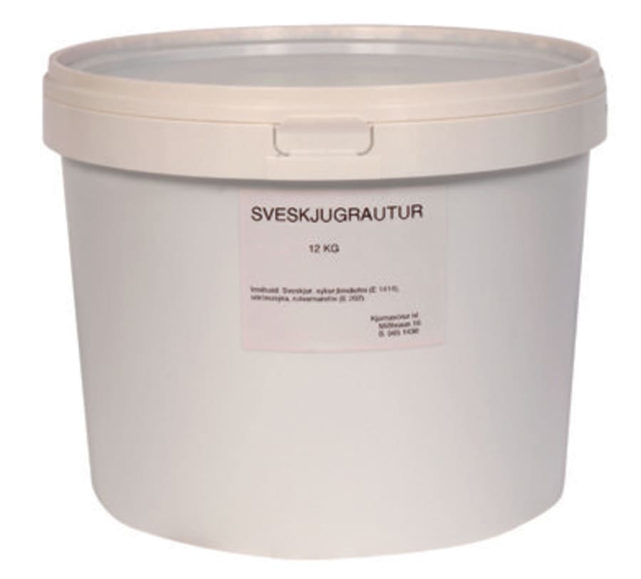 Sveskjugrautur fata 11kg