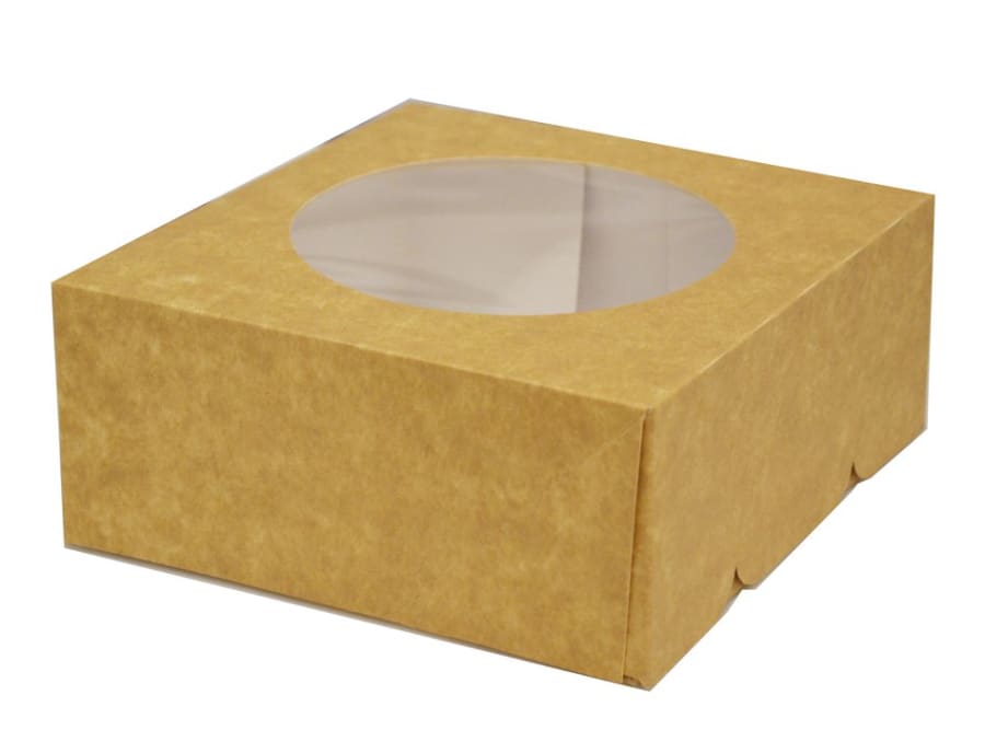Tertubox pappa m/glugga 19x19x8cm 100stk