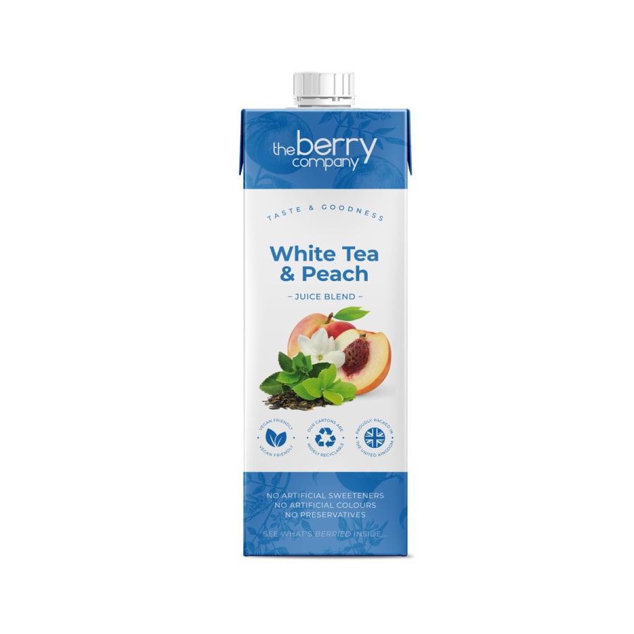 The Berry Company Hvítt Te og Ferskja