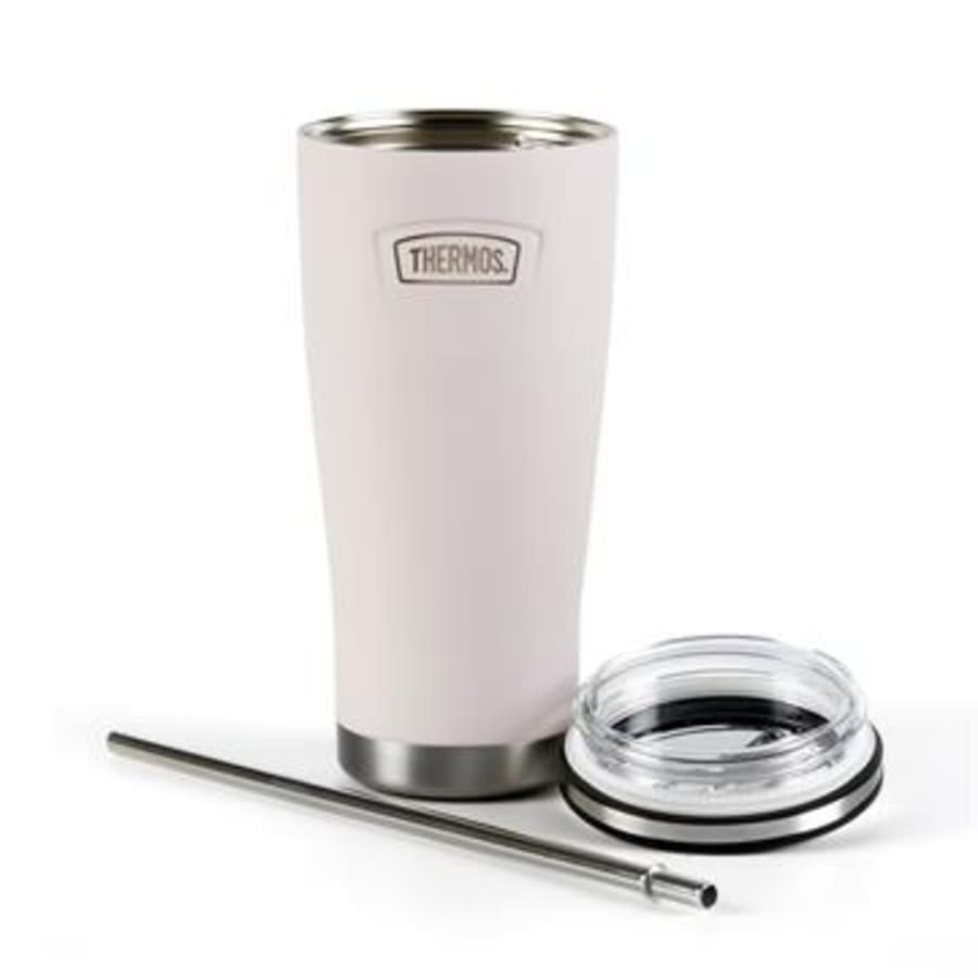 Thermos Bleikt Stál ferðaglas m. röri 710ml (4)