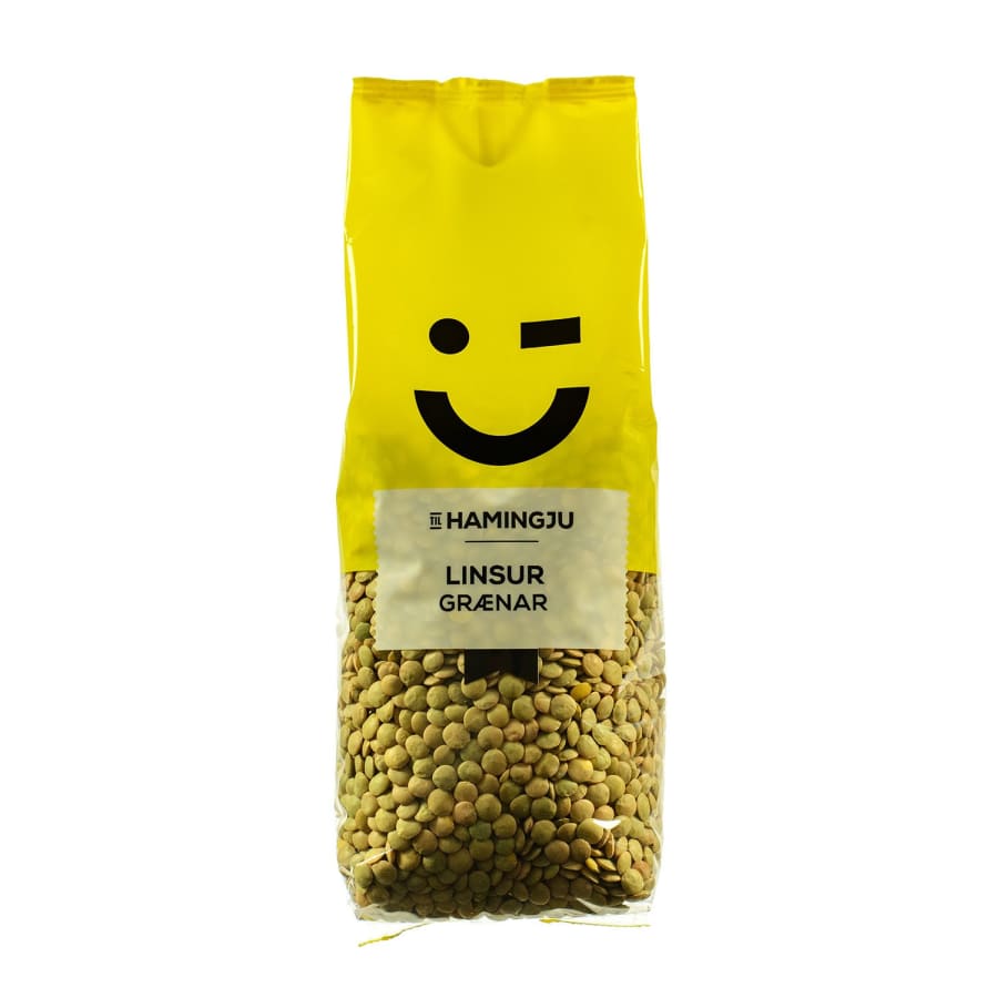 Til hamingju linsur grænar 12x500g