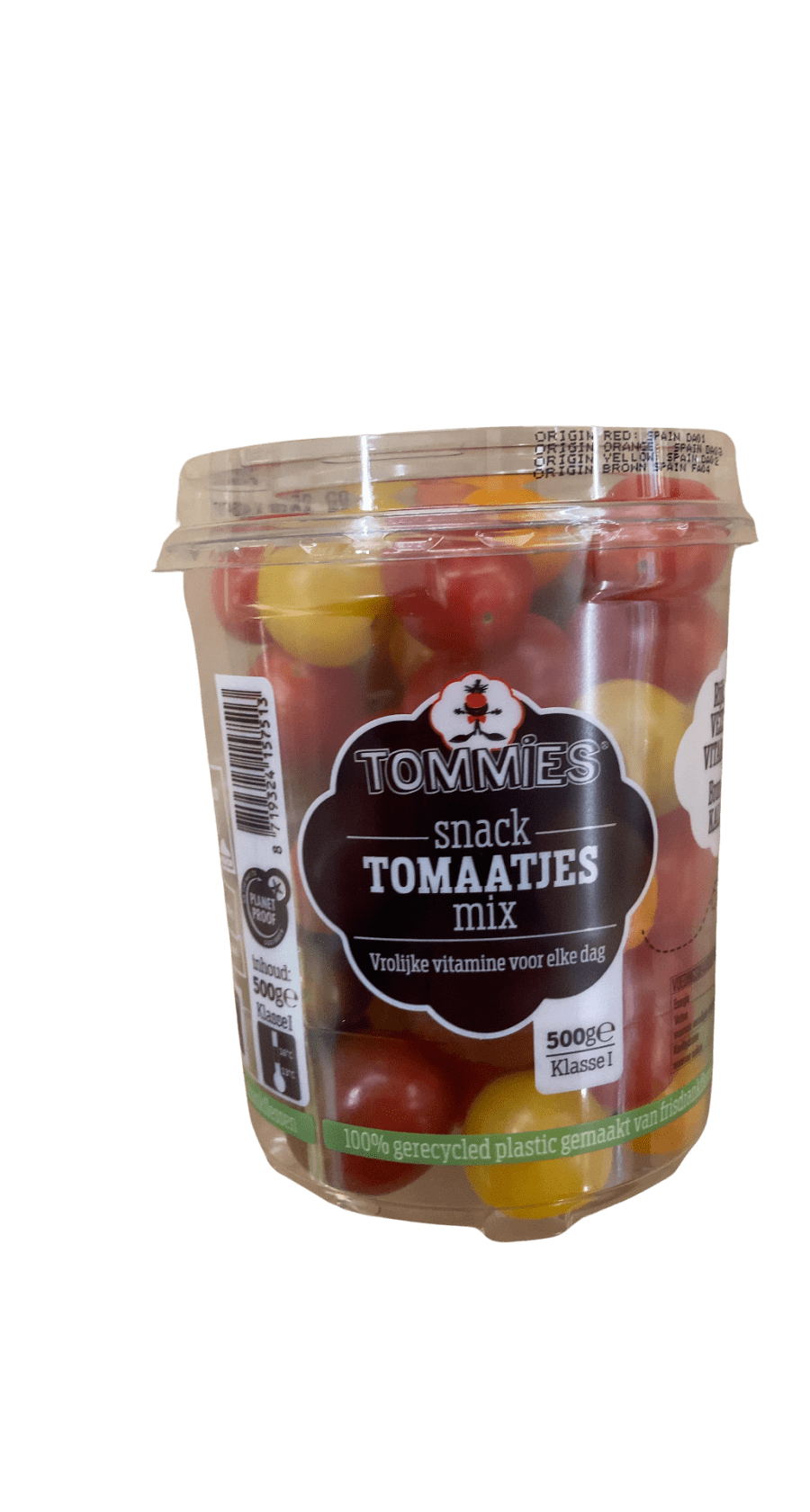 Tommies snakk-tómatarblanda 500 g