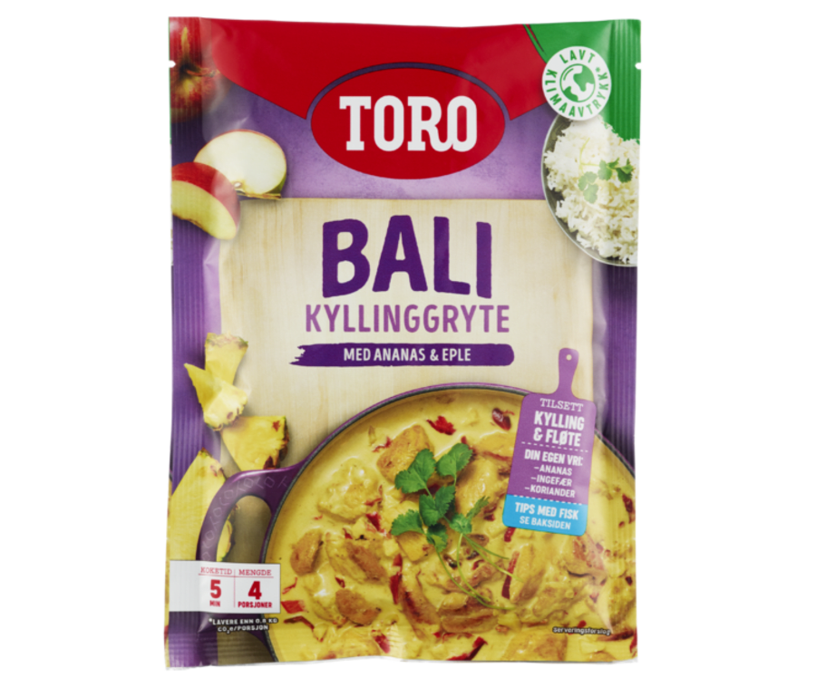 Toro Bali kjúklinga grýta 91g (12)