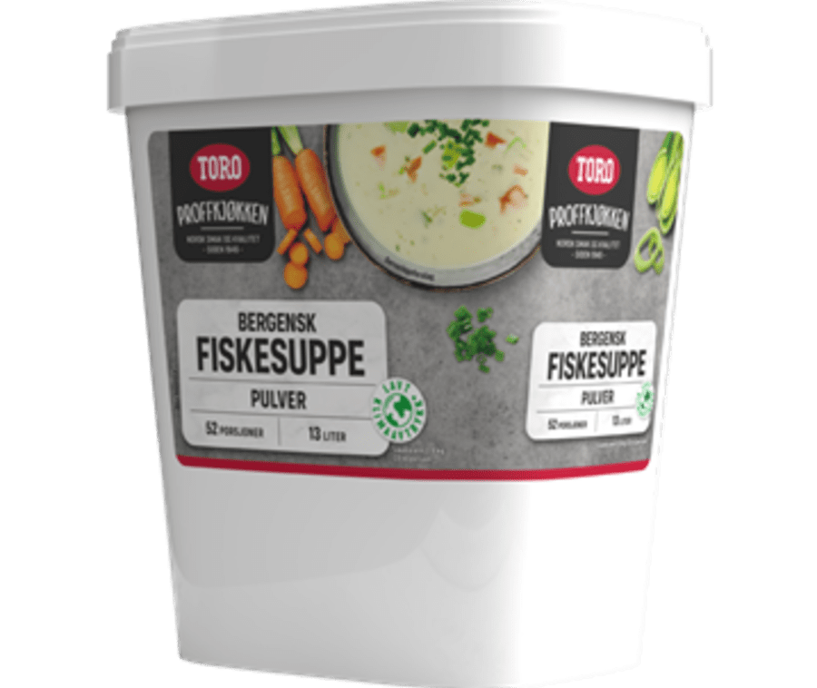 Toro Bergen fiskisúpa 13L 1,1kg 52sk duft (3)