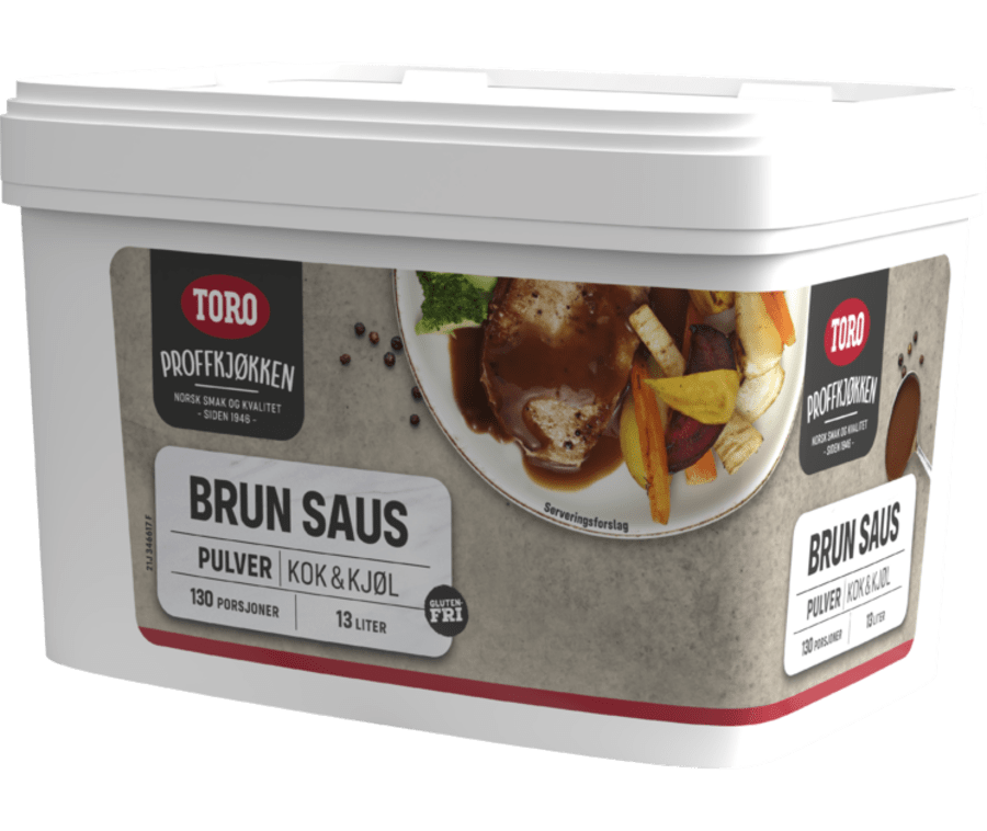 Toro brún sósa eldað&kælt 0,7kg 13L 130sk (2)