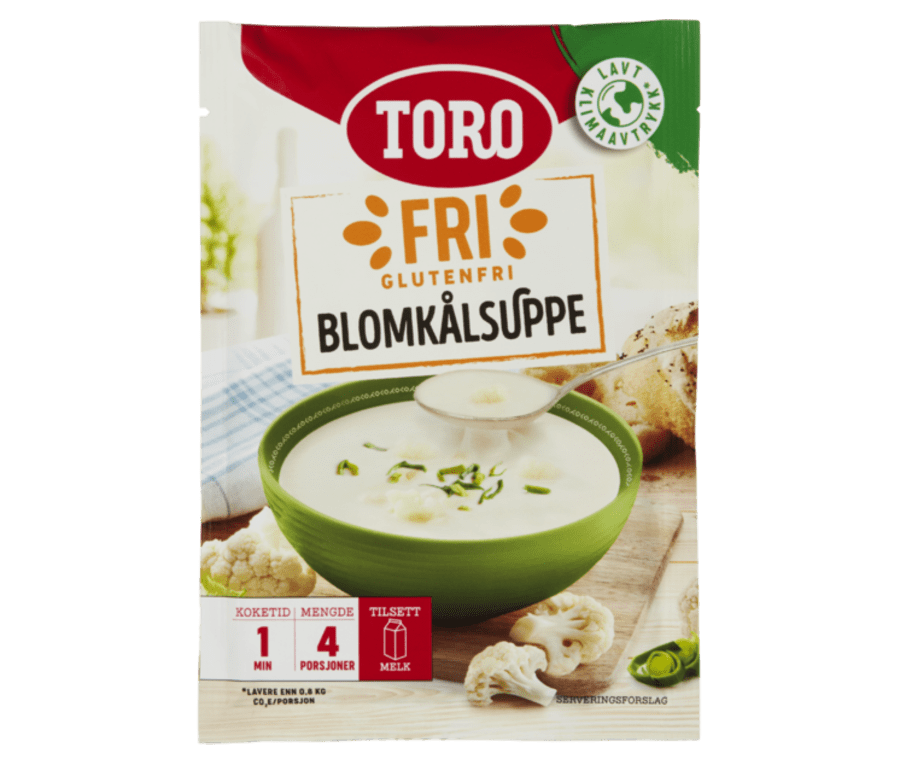 Toro Glútenfrí blómkálsúpa 51g (13)