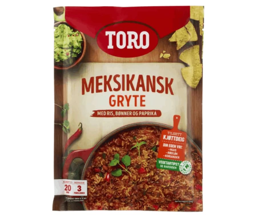 Toro grýta mexíkó 200 gr