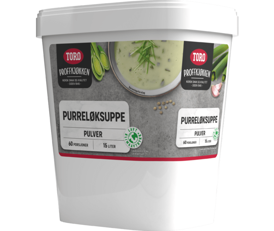 Toro Púrrulaukssúpa 15L 1,2kg 60sk duft (3)