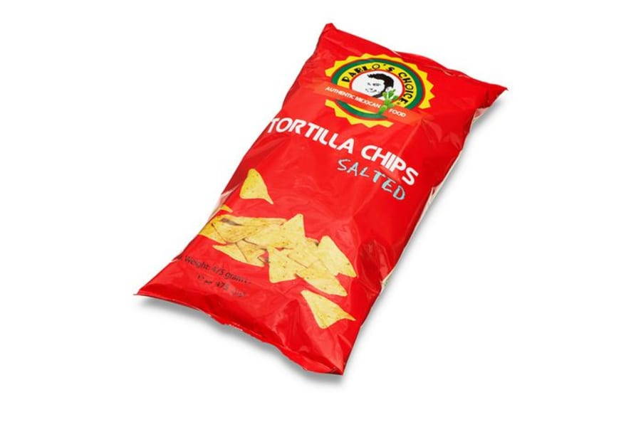 Tortilla flögur m/salti 475 g/stk (12stk/ks)