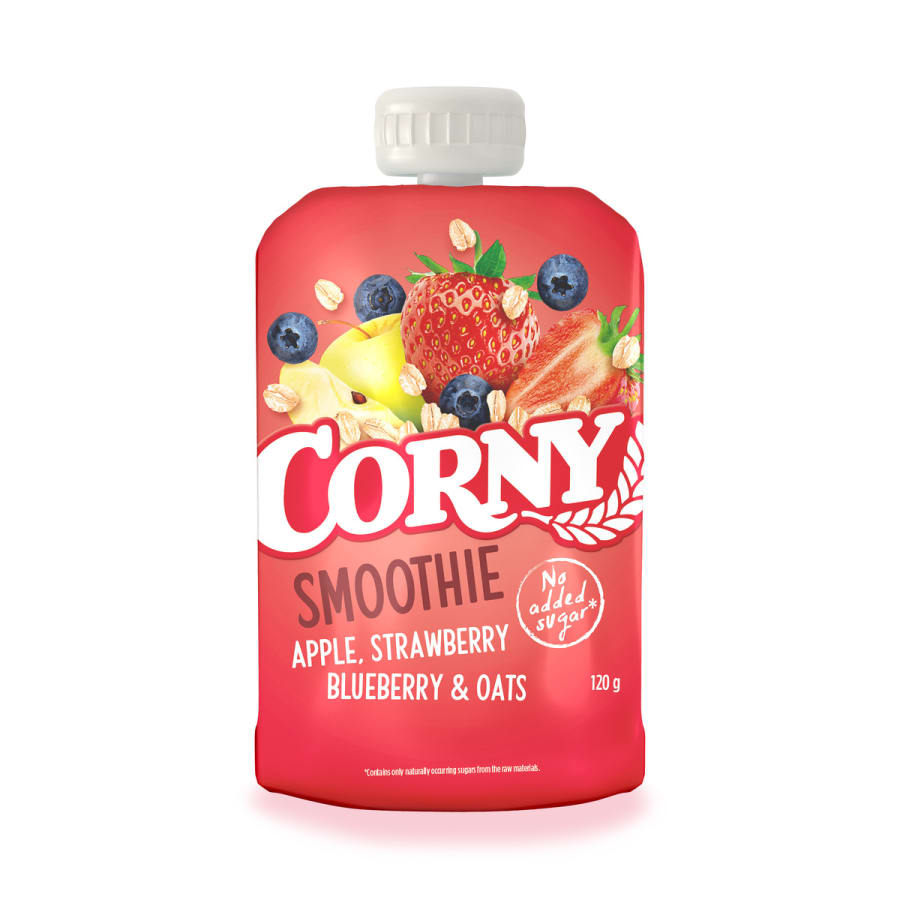 Corny Smoothie Epli/Jarðaber/Bláber/Hafrar