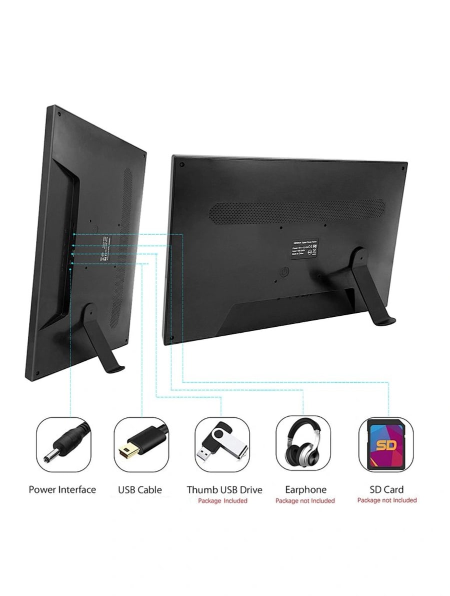 United 15,6" Myndarammi Wifi 32Gb