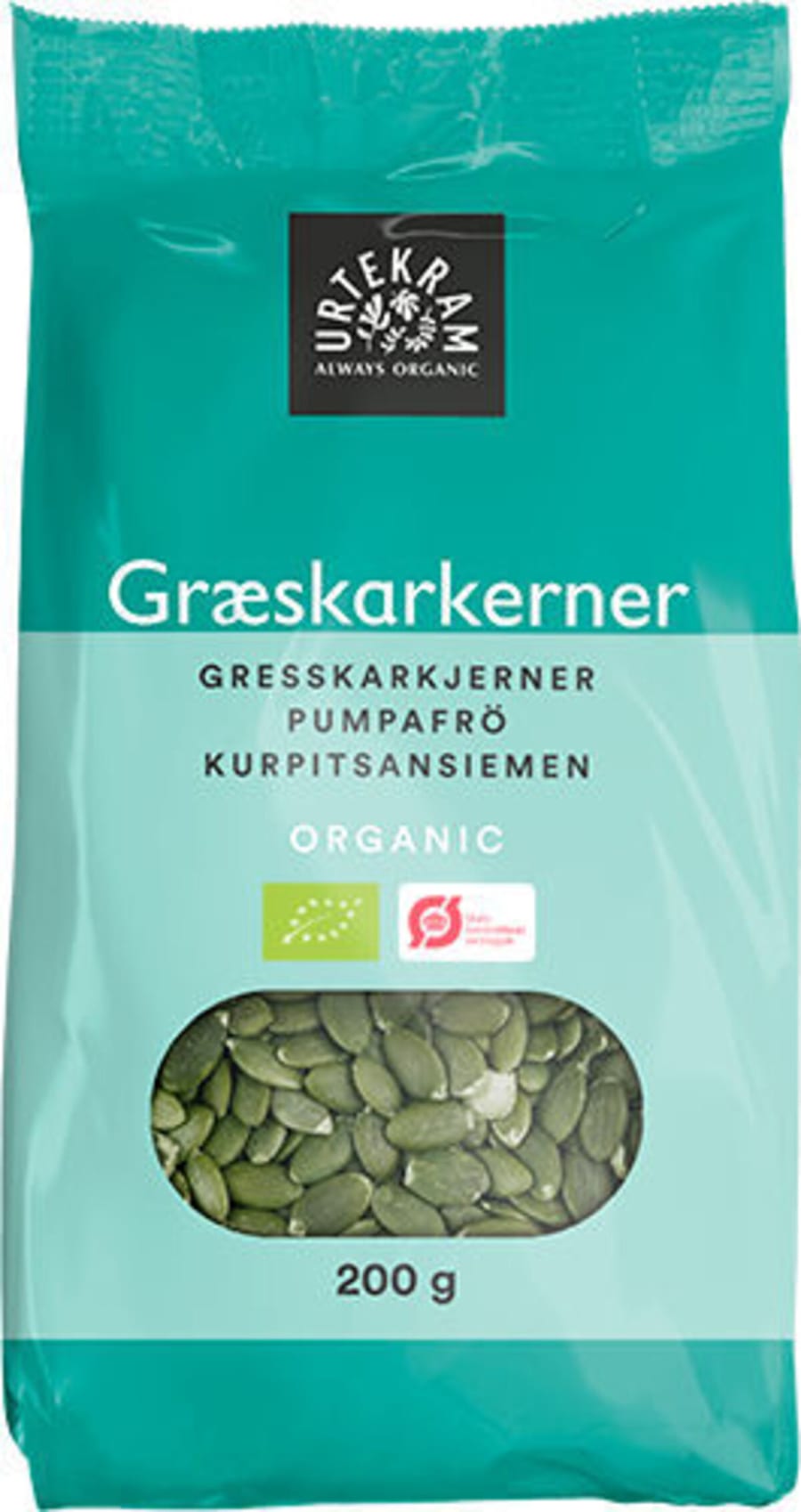 Urtekram graskersfræ