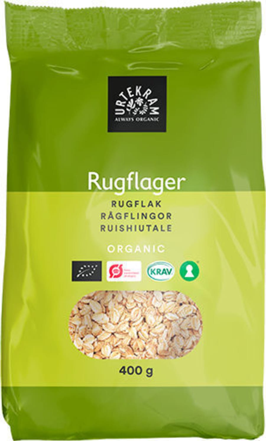 Urtekram rúgflögur