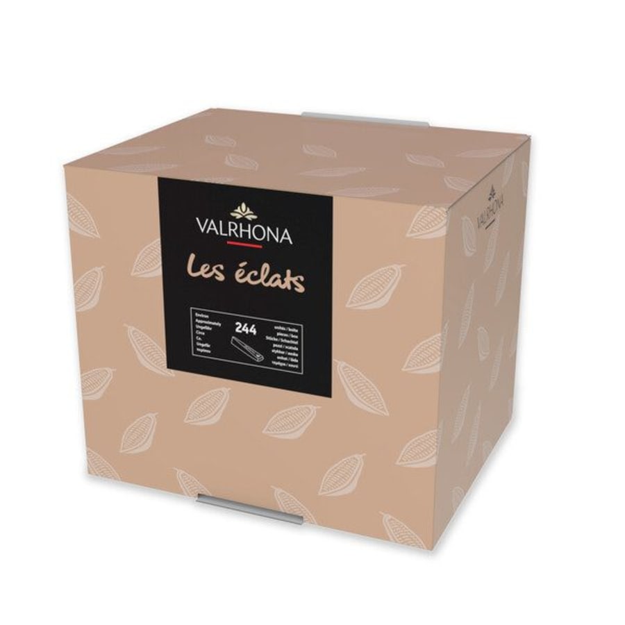 Valrhona Súkkulaði með kaffinu Éclat Noir 244×4 g/stk