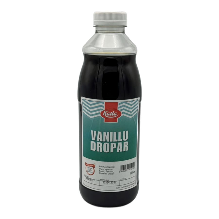 Vanilludropar 1ltr