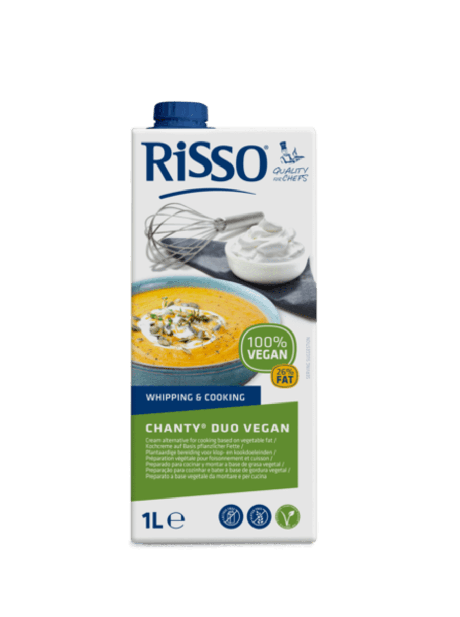 Vegan jurtarjómi Risso Chanty Duo 1ltr