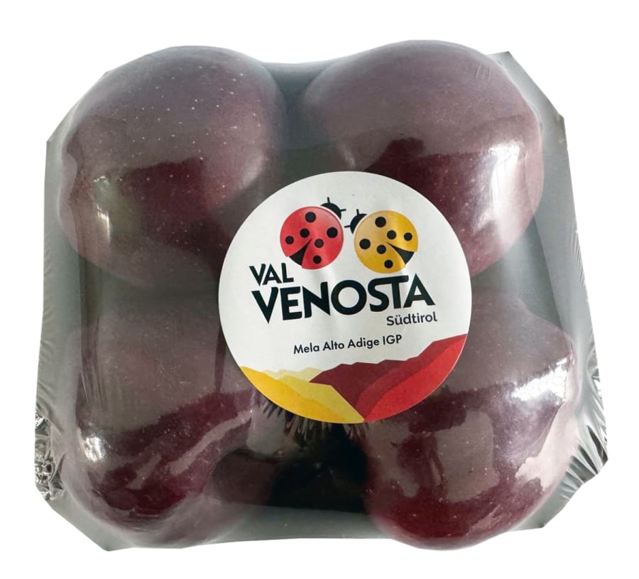 Venosta Rauð Epli Pökkuð