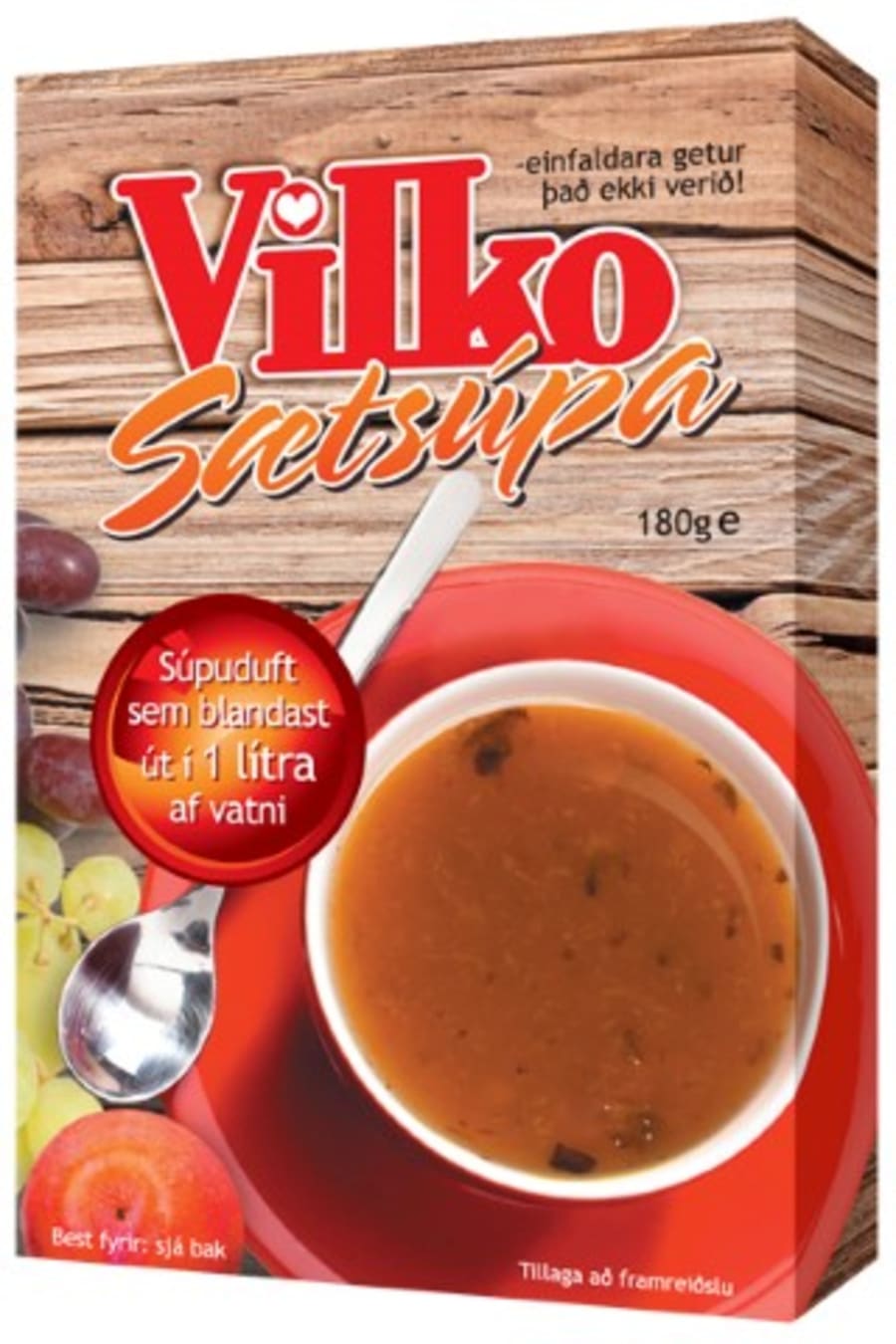Vilko sætsúpa 180g