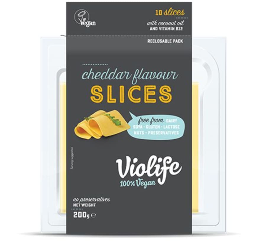 Violife Sneiðar Cheddar 8x1kg