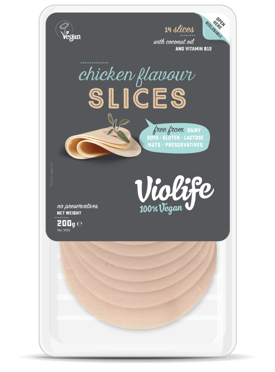 Violife Sneiðar Kjúklingabragð 10x200g
