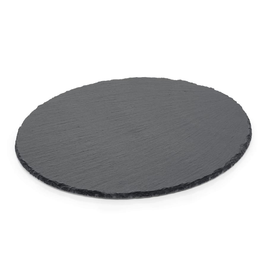 Was Bakki steinn 38cm hringur Natural slate plate