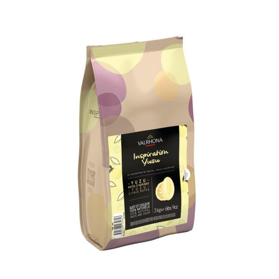 Valrhona Inspiration yuzu súkkulaði 3 kg/stk (3 stk/ks)