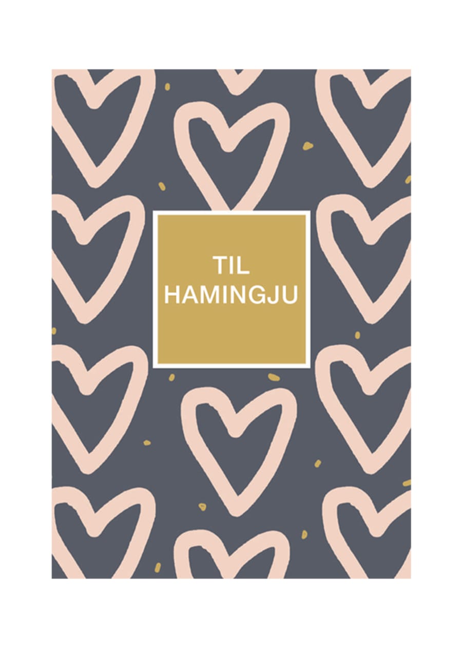 HAMMOND-Gjafak.110x150mm. Grey heart (6)