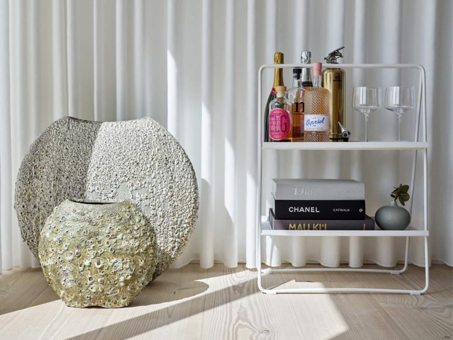 Zone A-collection standur/hilla 2hæðir 75cm white