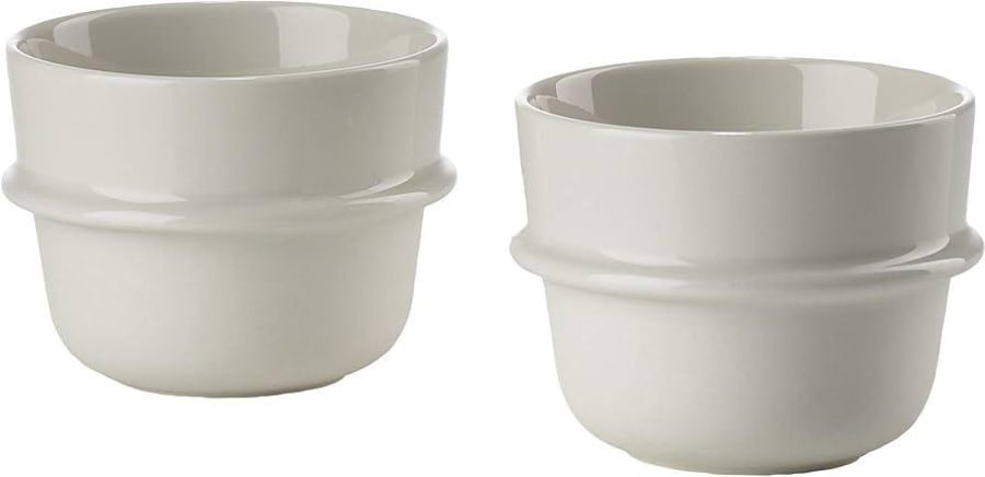 Zone Inu bollar 2stk 0,7ltr leir offwhite
