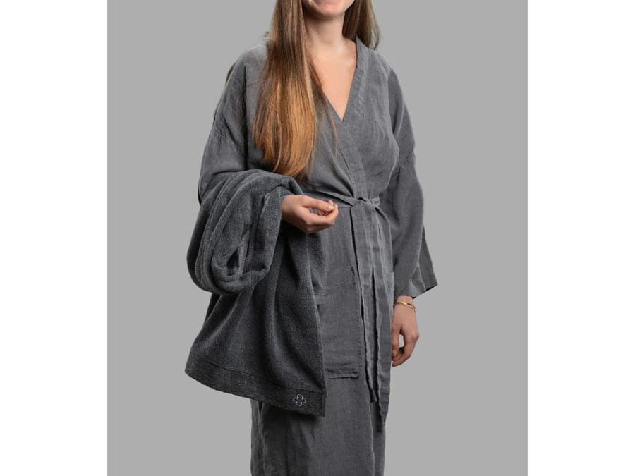 Zone Inu handklæði 40x60 grey