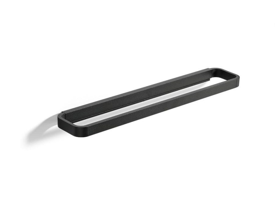 Zone Rim slá fyrir handklæði 44x7,5cm black