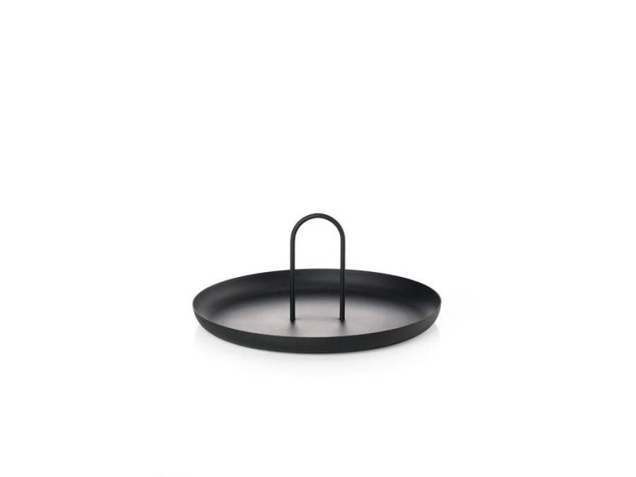 Zone Singles bakki kringlóttur m. handfangi 30cm black